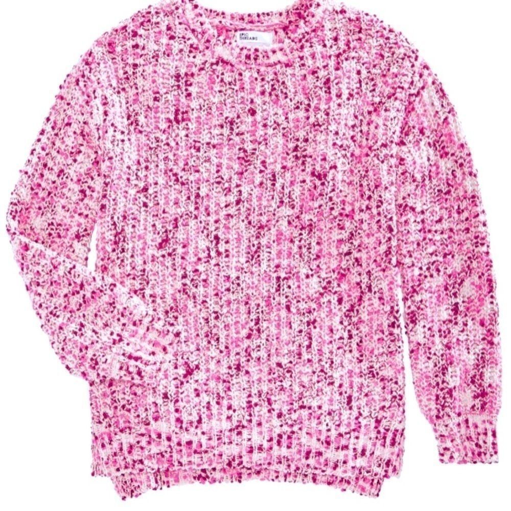 Epic threads big Girls chenille sweater size: L
